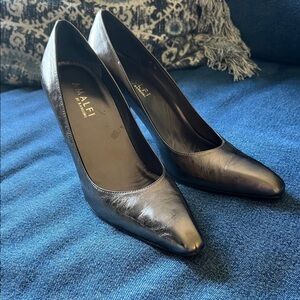 Rangoni bronze Leather Heels
